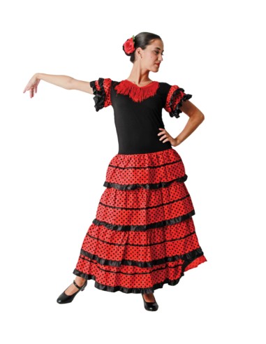 Vestido de Sevillanas Para Mujer en colores a elegir.